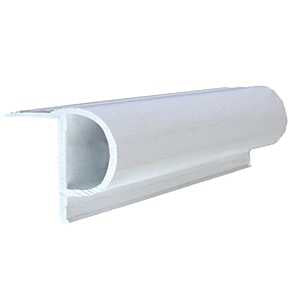 10522 SMALL P 8FT WHITE PVC DO