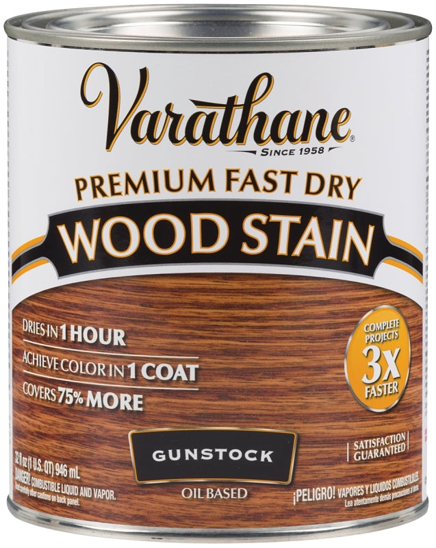 Varathane 262007 Stain, Gunstock, Liquid, 1 qt, Can