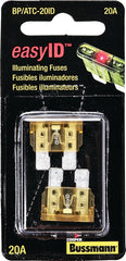 Bussmann BP/ATC-20ID Automotive Fuse, Blade Fuse, 32 VDC, 20 A, 1 kA Interrupt