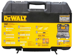 DWMT73802 SOCKET SET 142PC BOX