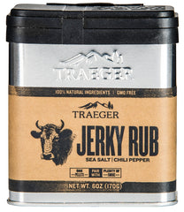 Traeger SPC177 Jerky Rub, 6 oz, Tin