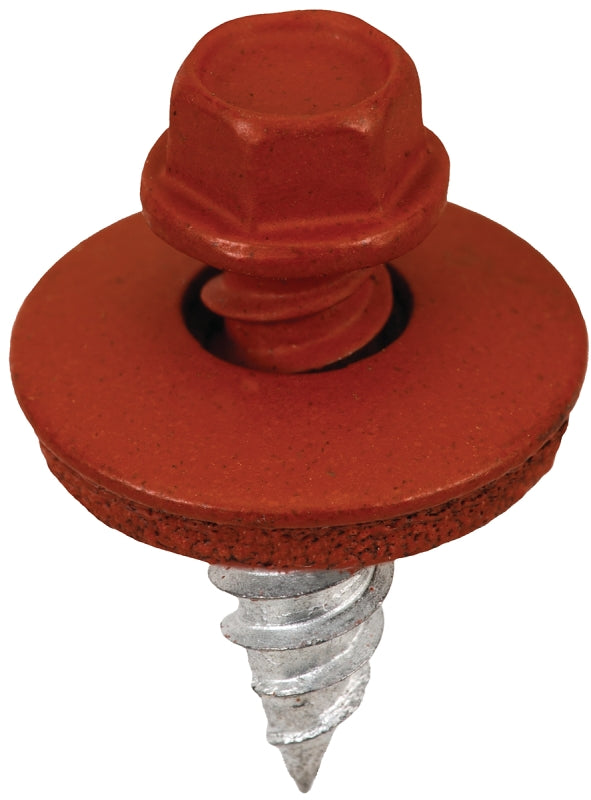 Acorn International SW-SS1234BR250 Stitch Screw, #12 Thread, High-Low Thread, Hex Drive, Piercing, Self-Tapping Point