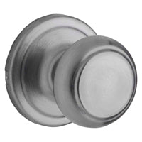 Weiser Troy Series 9GA1010-006 Passage Door Knob, 2-1/16 in Dia Knob, Satin Chrome