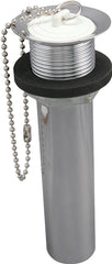 Keeney PP3015PC Lavatory Plug, Pop-Out, Polished Chrome