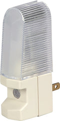 Eaton Wiring Devices BP851W Night Light, 15 A, 125 V, 4 W, Incandescent Lamp, White Light, Plastic Fixture