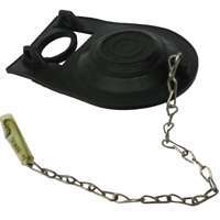 ProSource 24462-3L Toilet Tank Flapper, Specifications: 3 in, Black