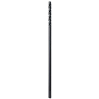 Milwaukee 48-89-2770 Drill Bit, 1/8 in Dia, 12 in OAL, Parabolic Flute, 1/4 in Dia Shank, Flat Shank