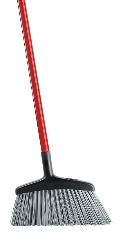 Libman 1102 Rough Surface Angle Broom, PET Bristle, 53 in L, Steel