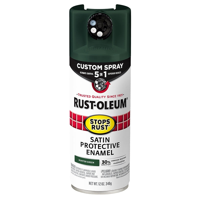 PAINT SPRY SAT HUNTER GRN 12OZ