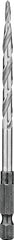 DeWALT DW2539 Drill Bit, 3/16 in Dia, 3-3/4 in OAL, Countersink, Spiral Flute, 2-Flute, 1/4 in Dia Shank