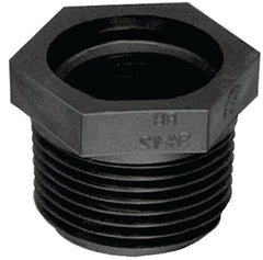 Green Leaf RB38-14P Reducing Pipe Bushing, 3/8 x 1/4 in, MPT x FPT, Black