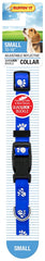 Ruffin'It 39241 Reflective Dog Collar, 10 to 16 in L, 5/8 in W, Nylon, Assorted