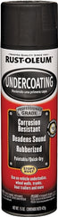 Rust-Oleum Automotive 248656 Undercoating Spray Paint, Black, 15 oz, Can