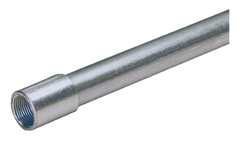 Columbia-MBF 734626 Conduit, 1/2 in, 10 ft L, Steel, Galvanized