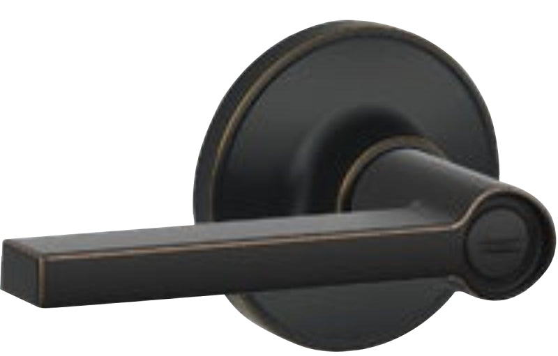 Dexter J Series J40V SOL 716 Privacy Lever, Mechanical Lock, Aged Bronze, Lever Handle, Metal, Residential