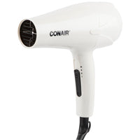 Conair 246RNC Hair Dryer, Specifications: 1875 W Wattage, 2 Heat/Speed Settings, White