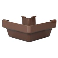 Amerimax M1503HP Outside Miter, Vinyl, Brown