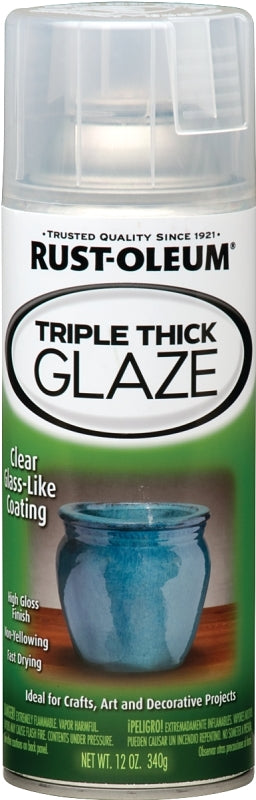 Specialty 301416 Spray Paint, Baked-Glaze, Clear, 12 oz, Can