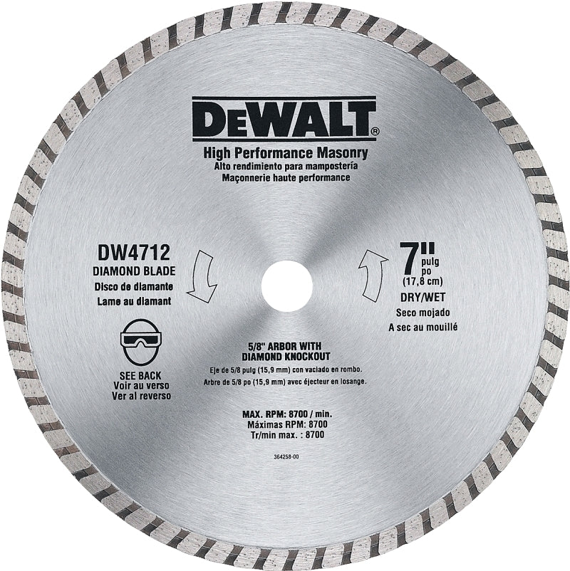 DW4712 ABRASIVE BLADE