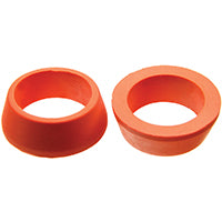 Danco 38803B Cone Faucet Washer, 19/32 in ID x 13/16 in OD Dia, 1/4 in Thick, Rubber