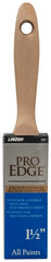 Linzer 1870-1.5 Paint Brush, 1-1/2 in W, Nylon/Polyester Bristle, Beavertail Handle