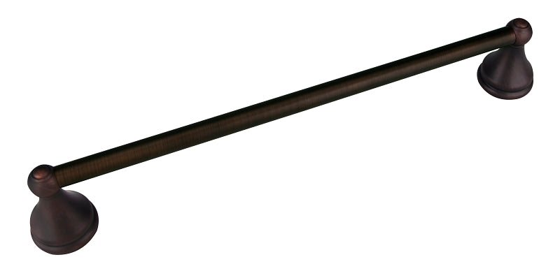 Boston Harbor Towel Bar, Oil-Rubbed Bronze, Surface Mounting, 18 in