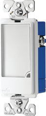 Eaton Cooper Wiring Patrol Series 7737W-K Night Light, 15 A, 120 VAC, 1 W, 3 -Lamp, LED Lamp, 140 Lumens, PVC Fixture