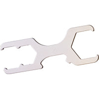 ProSource T162-3L Plumbing Wrench, 9 in L, Steel, Nickel-Plated
