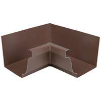 Amerimax 2520119 Gutter Miter, K-Style Gutter, Aluminum, Brown