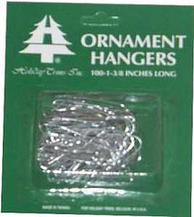 Holidaytrims 3926000 Ornament Hanger, Silver