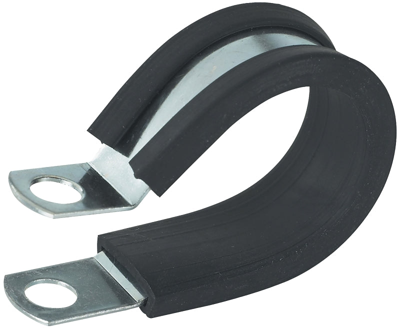 GB PPR-1500 Insulated Clamp, 3/8 in Max Bundle Dia, Rubber/Steel, Black