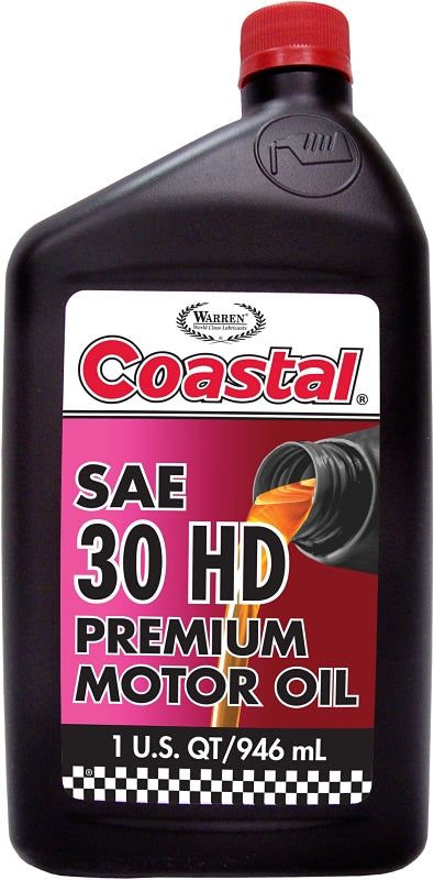 Coastal 19301 Motor Oil, 30WT, 1 qt