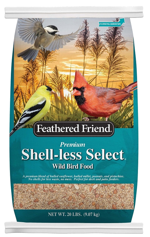 Feathered Friend 14400 Premium Wild Bird Food, Seed, 20 lb, Bag