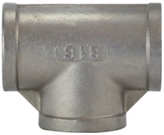 TEE STAINLESS STEEL 1-1/2IN