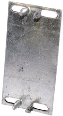 MiTek KNS Series KNS1 Protection Plate, 3 in L, 1-1/2 in W, 1/16 in Thick, Aluminum