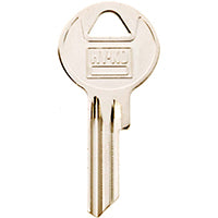 Hy-Ko 11010Y6 Key Blank, Brass, Nickel, For: Yale Cabinet, House Locks and Padlocks, Y6 Key Number