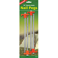 Coghlan's 8312 Nail Peg, 10 in L, Steel