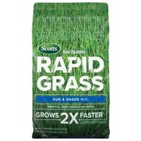 Scotts 18213 Rapid Grass Seed Mix, 5.6 lb Bag, 2800 sq-ft Coverage Area