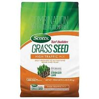 Scotts Turf Builder 18044 Grass Seed High-Traffic Mix, 2.4 lb Bag