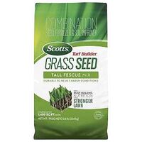 Scotts Turf Builder 18047 Grass Seed, 5.6 lb Bag, 1400 sq-ft Coverage Area, Tall Fescue Mix