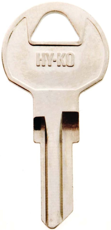 Hy-Ko 11010IN29 Key Blank, Brass, Nickel, For: ILCO Cabinet, House Locks and Padlocks