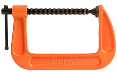 2650 C-CLAMP ADJ STL ORNG 5IN