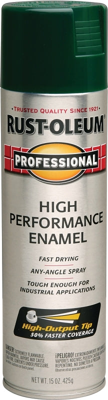 Professional 7538838 Enamel Spray Paint, Gloss, Hunter Green, 15 oz, Can