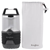 Nite Ize Radiant Series R400L-09-R8 Lantern, LED Lamp, White, Plastic, Gray