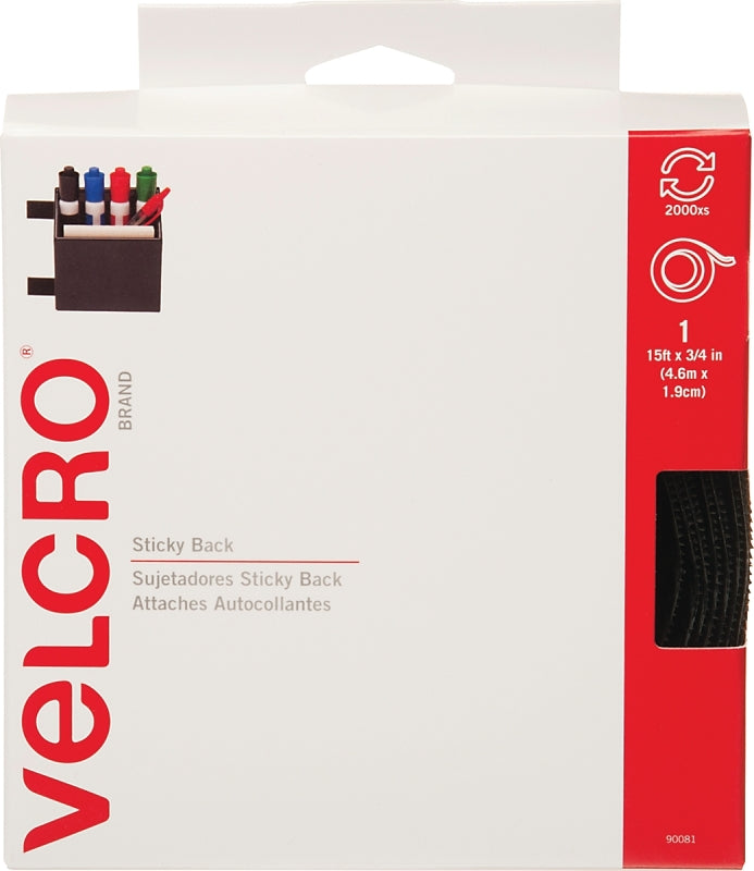 90081 TAPE H/L 15FTX3/4IN BLK