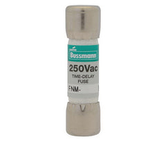 Bussmann FNM-20 Time Delay Fuse, 20 A, 250 V, 10 kA Interrupt, Melamine Body