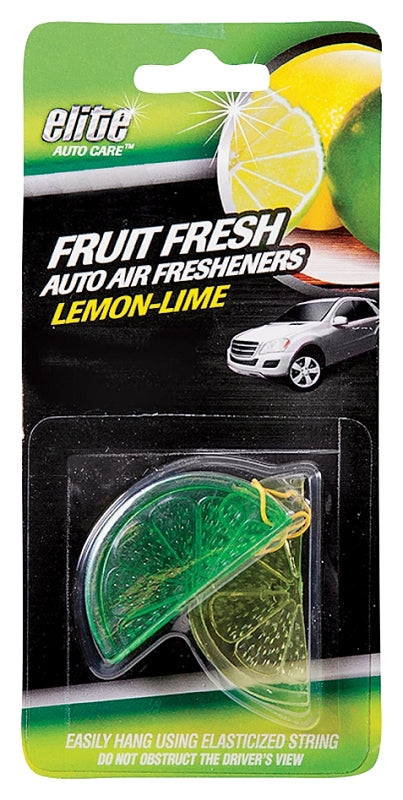 Elite Auto Care 8917 Auto Air Freshener, Lemon