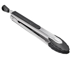 Good Grips 1054627V4 Serving Tongs, 9 in L, Stainless Steel