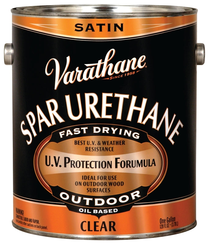 Varathane 9332 Ultimate Spar Urethane Paint, Liquid, Clear, 1 gal, Can