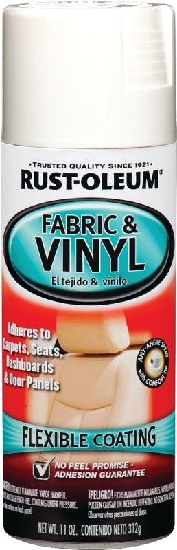 Rust-Oleum Automotive 248922 Automotive Upholstery Paint, Gloss, White, 11 oz, Can